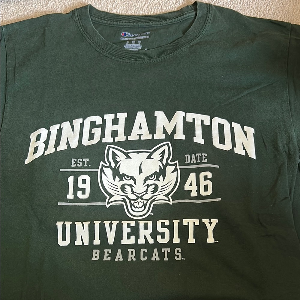 Champion Green Binghamton University T-Shirt